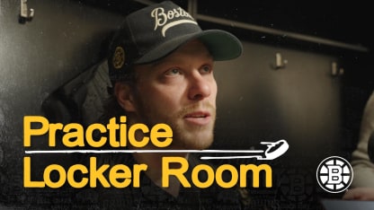 Locker Room Raw: David Pastrnak and Charlie McAvoy