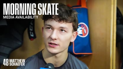 NYI vs NJD 11/10: Matthew Schaefer