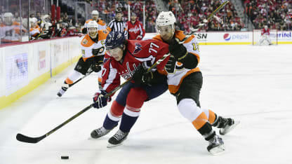 Oshie Home vs Flyers