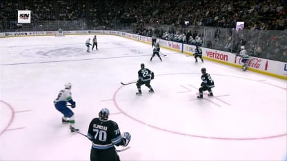 VAN@UTA: Blueger scores goal against Karel Vejmelka