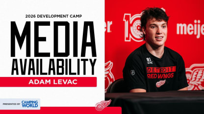 Adam Levac Detroit Red Wings 2026 Development Camp 