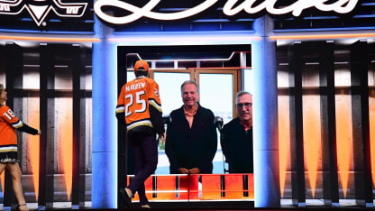 Roger McQueen Meets Ducks Execs After Being Taken 10th