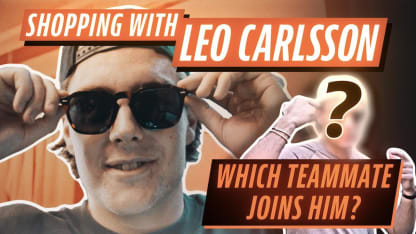 NHL My World: Leo Carlsson does some shopping