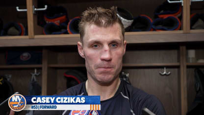 FLA 6 vs NYI 3, 10/26: Casey Cizikas