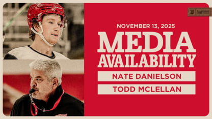 Nate Danielson, Todd McLellan Morning Skate