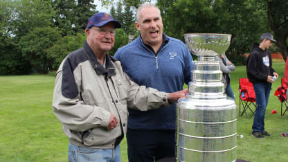 Berube STL posing with Cup