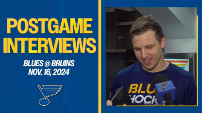 Nov. 16: Postgame interviews