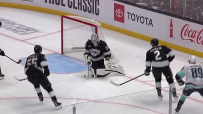 SEA@LAK: Gaudreau scores goal against Pheonix Copley