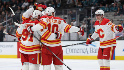 Flames Start Weekend Trip With Win In San Jose