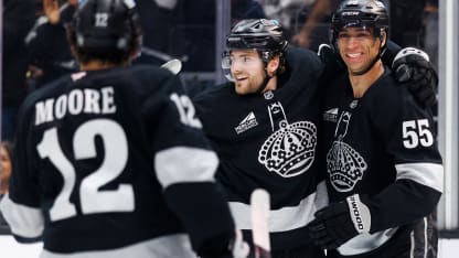 Laferriere breaks the ice with a rebound