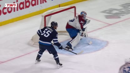 COL@WPG: Scheifele scores goal against Mackenzie Blackwood