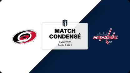 Match condensé : CAR @ WSH, match no 5