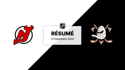 NJD vs ANA | Résumé 31/12/24