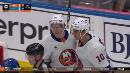 NYI@STL: Ritchie scores PPG against Joel Hofer