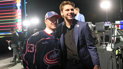 CBJ prospect Gavin Brindley Adam Fantilli