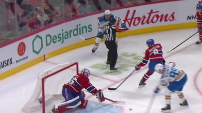 STL@MTL: Buchnevich scores goal against Jakub Dobeš