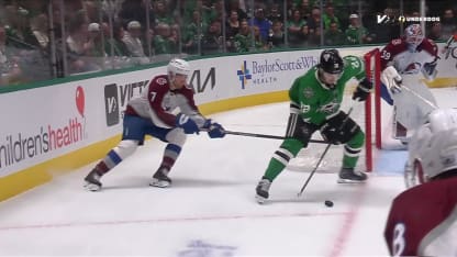 COL@DAL: Hryckowian scores goal against Mackenzie Blackwood