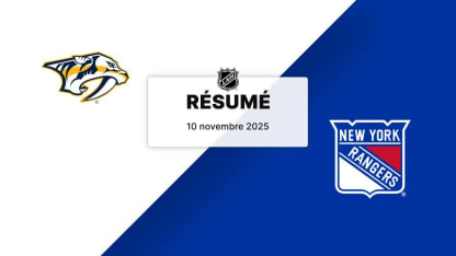 NSH vs NYR | Résumé 10/11/2025