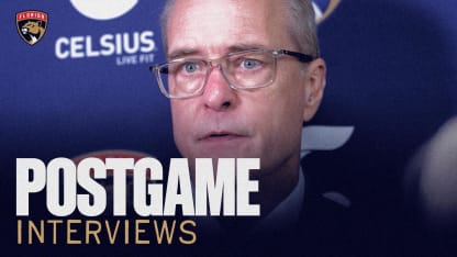 FLA at NSH: Paul Maurice - Postgame