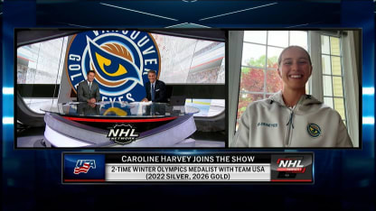 Caroline Harvey joins NHL Tonight