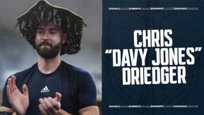 Driedger earns the Davy Jones Hat!