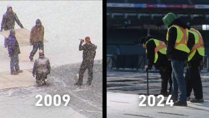 2009 to 2024: A Wrigley Field Rink Build Comparison