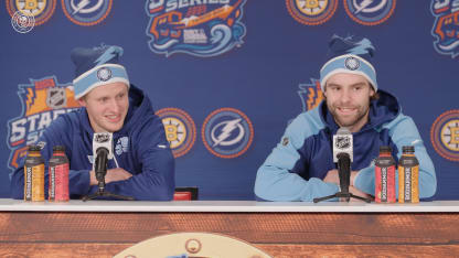 Guentzel and Hagel | Postgame Stadium Series 2026