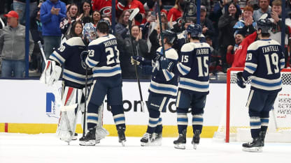 Blue Jackets victorious in shootout