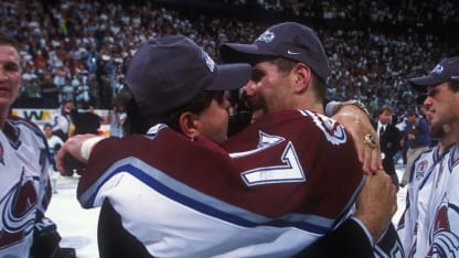 Pierre Lacroix 2001 Stanley Cup Ray Bourque