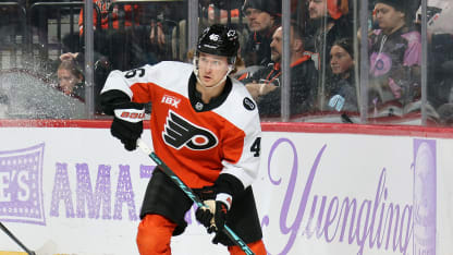 Trevor Zegras har hittat glädjen i hockeyn med Philadelphia Flyers