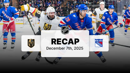 VGK at NYR | Recap
