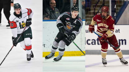 Justin Barron Bowen Byram Alex Newhook Prospects