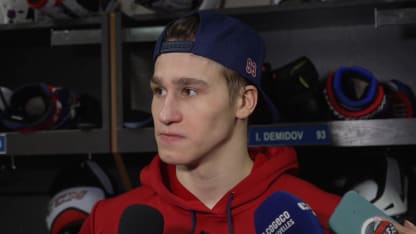 Postgame @ MIN: Demidov