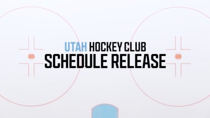 Utah Hockey Club Schedule Release