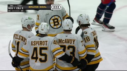 McAvoy starts off Bruins