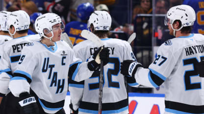 Utah Prevails in Overtime, Gets 2-1 Win in Buffalo | GAME STORY 11.4.25
