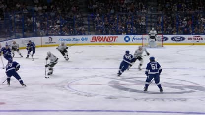 LAK@TBL: Kempe scores goal against Andrei Vasilevskiy
