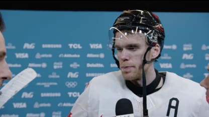 McDavid's post-game interview vs. Team Czechia