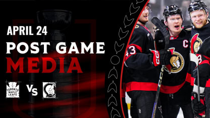 Brady Tkachuk Postgame Media vs TOR