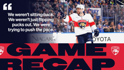 RECAP: Panthers 4, Sabres 3