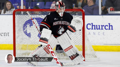 Levi Northeastern NCAA badge Thibault