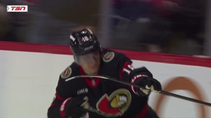 CHI@OTT: Stutzle scores SHG against 
Arvid Soderblom