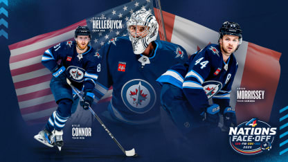 Three Jets named to rosters for 4 Nations Face-Off