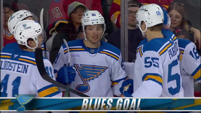 STL@CGY: Holloway scores goal against Devin Cooley