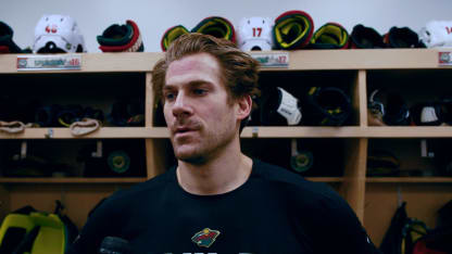 Foligno Pregame at Winnipeg 12/27