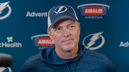 Jon Cooper | Pregame vs Pittsburgh Penguins