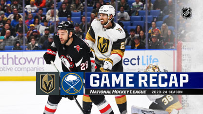 Vegas Golden Knights Buffalo Sabres game recap March 2