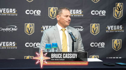 Bruce Cassidy después del partido 25/10