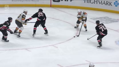 VGK@BUF: Karlsson scores goal against Ukko-Pekka Luukkonen