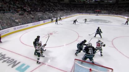 MIN@SJS: Zuccarello scores goal against Vitek Vanecek